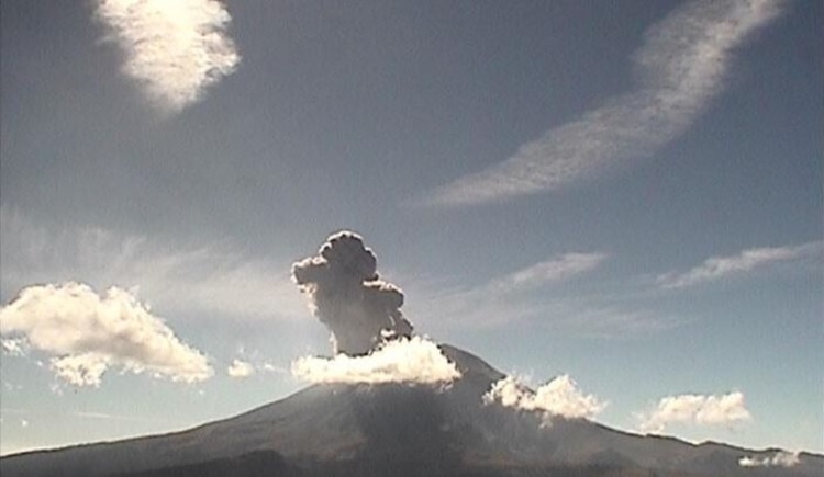 El volcán ha hecho más de 178 erupciones (Foto: Cenapred)