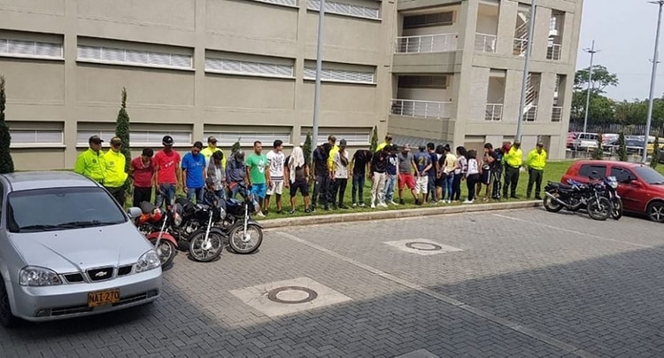 Fueron 29 personas que hacían parte de la banda delincuencial ‘La Firma’ los capturados.