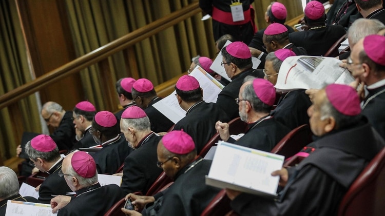 Sólo los hombres pueden ocupar puestos clave en la Iglesia (Photo by GIUSEPPE LAMI / POOL / AFP)
