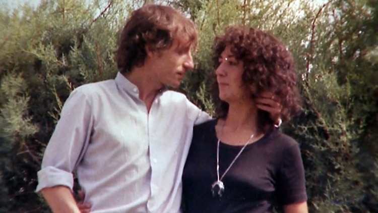 María José Carrasco y Ángel Hernández en su juventud