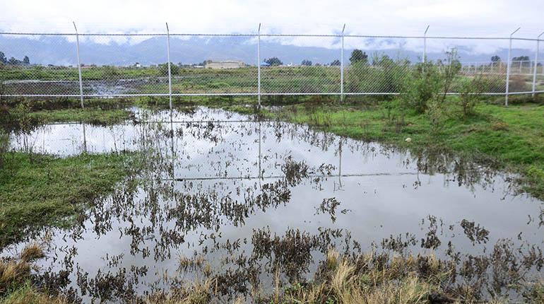 El desvío de aguas servidas en Punata. | José Rocha