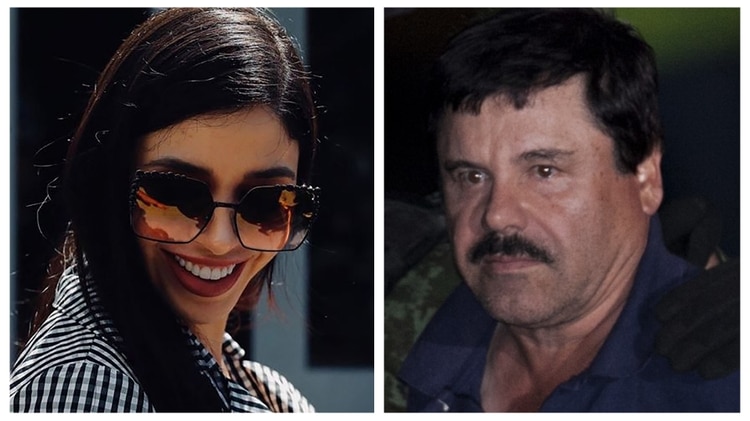 Emma Coronel y Guzmán Loera no han tenido contacto físico desde 2017 (Fotos: archivo)