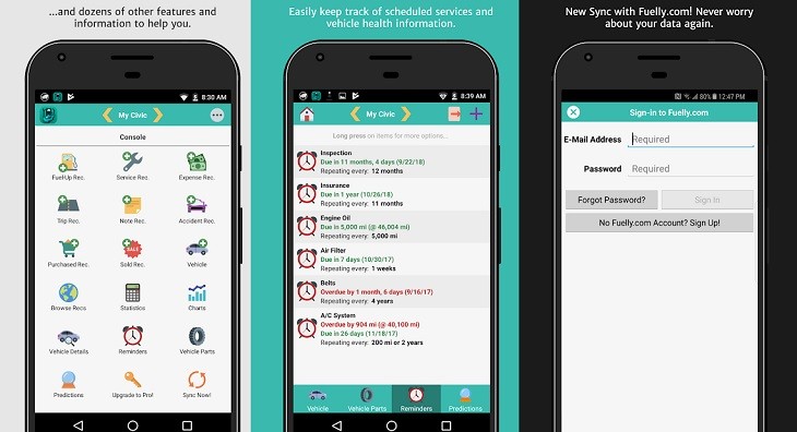 aCar app