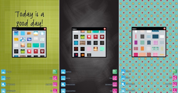 Creador de fondo de pantalla app