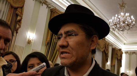 El canciller Diego Pary se pronuncia sobre resolución de la Cámara de Diputados de Chile