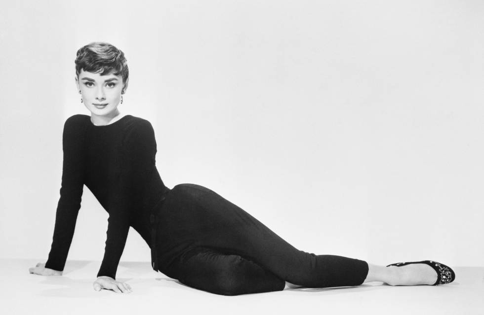 La actriz Audrey Hepburn, en una fotografía de promoción de la película 