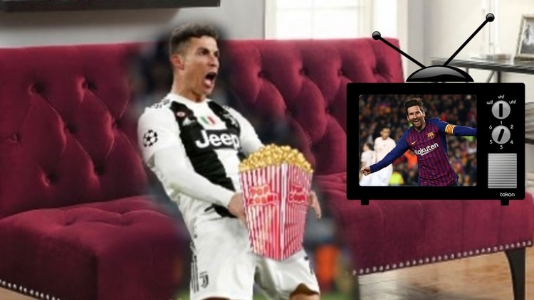Así vería las semifinales de la Champions League Cristiano Ronaldo
