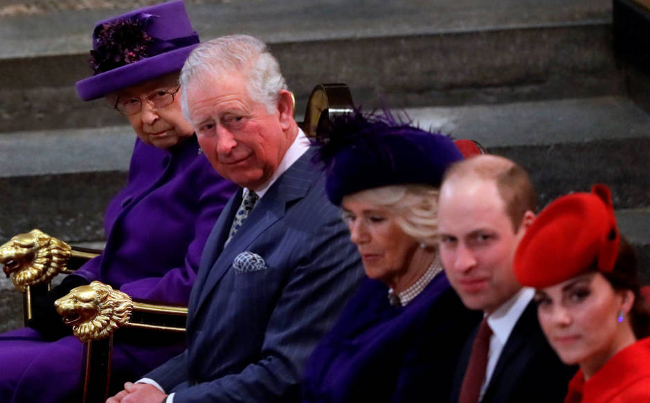 La familia real britÃ¡nica, en el punto de mira. (Reuters)