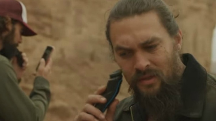 Después de 7 años el actor Jason Momoa se afeitó la barba y se despidió de su personaje Khal Drogo (Foto: Captura Instagram – @prideofgypsies)