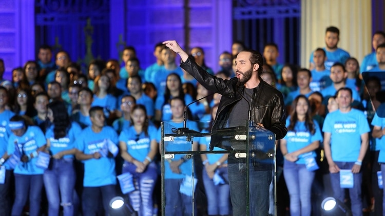 Bukele tiene menos de una década en la arena política (EFE)