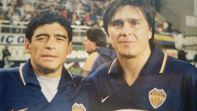 el mensaje de maradona para toresani