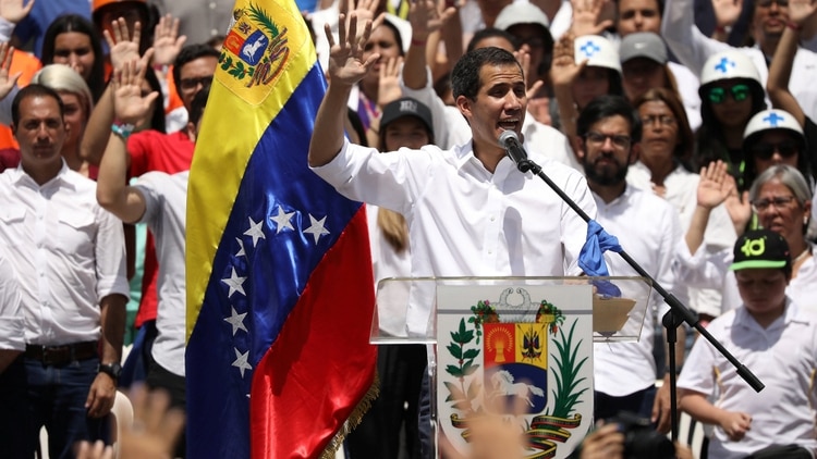El representante de Juan Guaidó presentó ante la OEA el Plan País (REUTERS/Andres Martinez Casares)