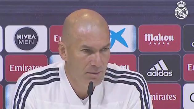 La controversial frase de Zidane contra Barcelona
