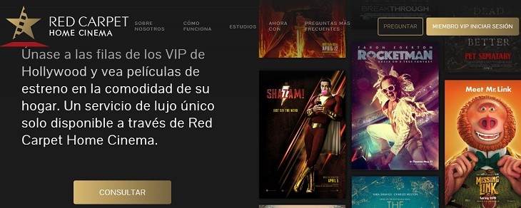 Web de Red Carpet Home