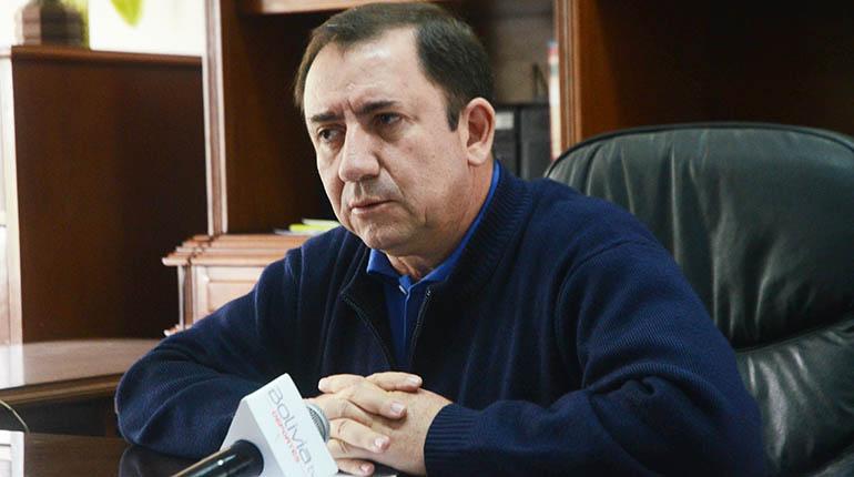 Marco Arze, presidente del COB. | CARLOS LÓPEZ