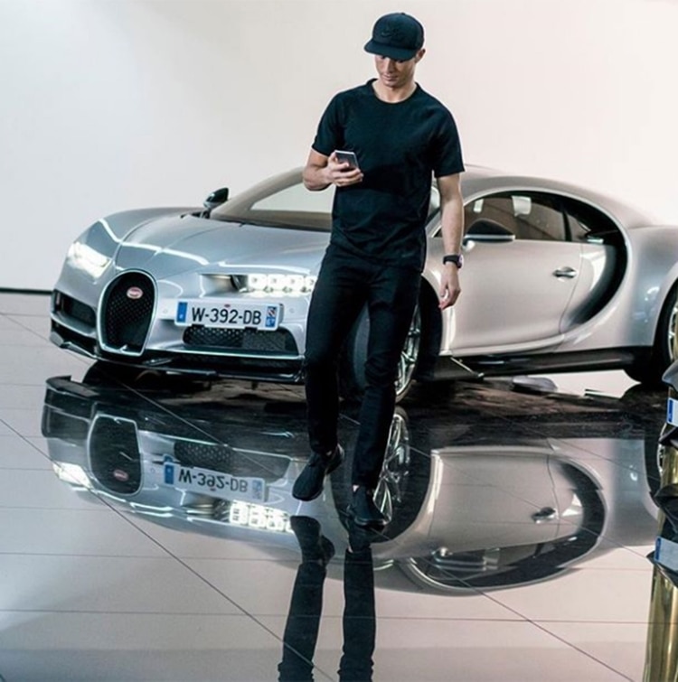 Cristiano Ronaldo ya posee un Bugatti Veyron Super Sport en su colección de automóviles