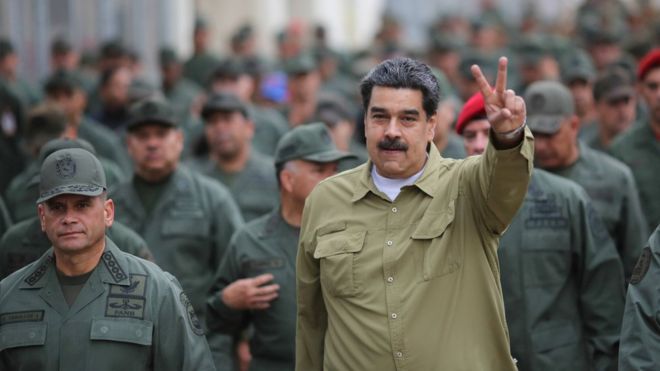 Resultado de imagen para Maduro asegura que tiene bajo su mando a todas las fuerzas armadas