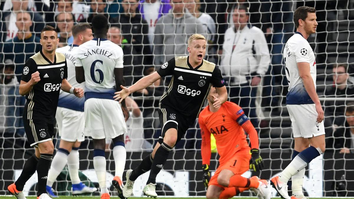 En vivo online Tottenham â Ajax, partido de las semifinales de la Champions League