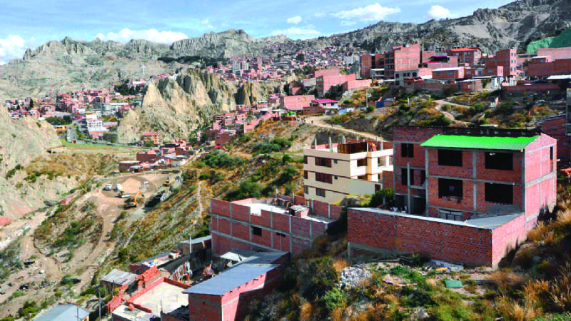 La zona fue construida sobre un antiguo botadero municipal