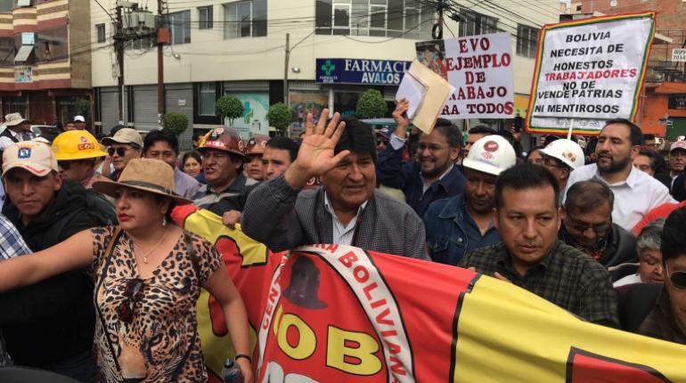 El presidente Evo Morales. | Gerardo Bravo