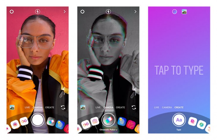 Instagram Modo Create