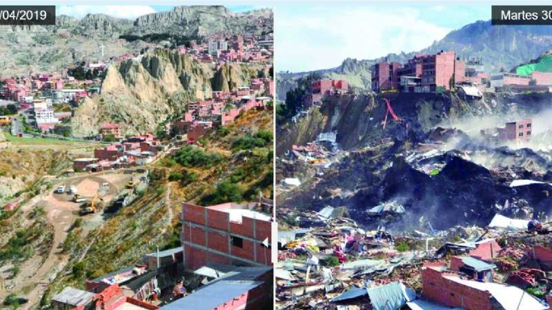 El antes y después de San Jorge Kantutani