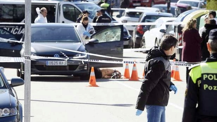 Rojas fue asesinado después de dejar a su hijo de 9 años en British Council School donde estudiaba. (Foto ABC)