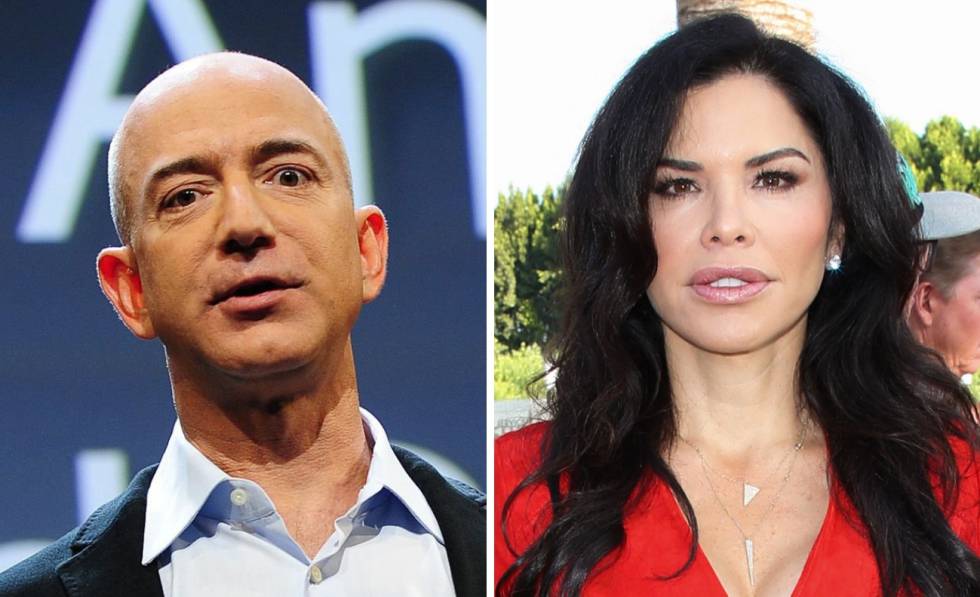 Jeff Bezos y Lauren Sánchez.