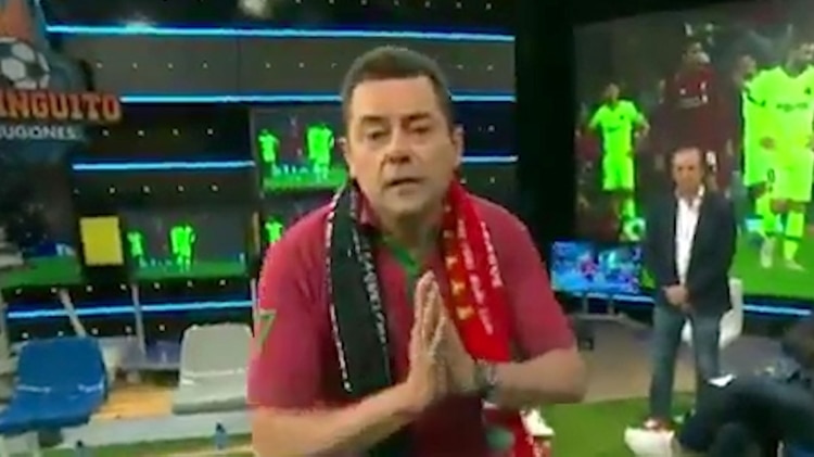 Tomás Roncero, el fanático del Real Madrid que fue muy duro con Messi por la eliminación del Barcelona