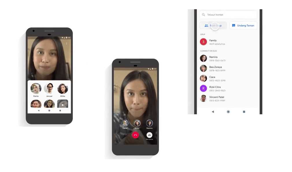 google Duo grupo