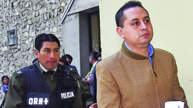 Denuncian que Fiscalía liberó a Guillermo Achá de 4 delitos