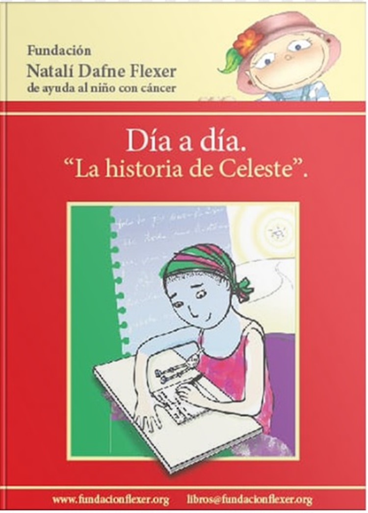 “Día a Día, la historia de Celeste” es el nombre del libro que publicó la joven.