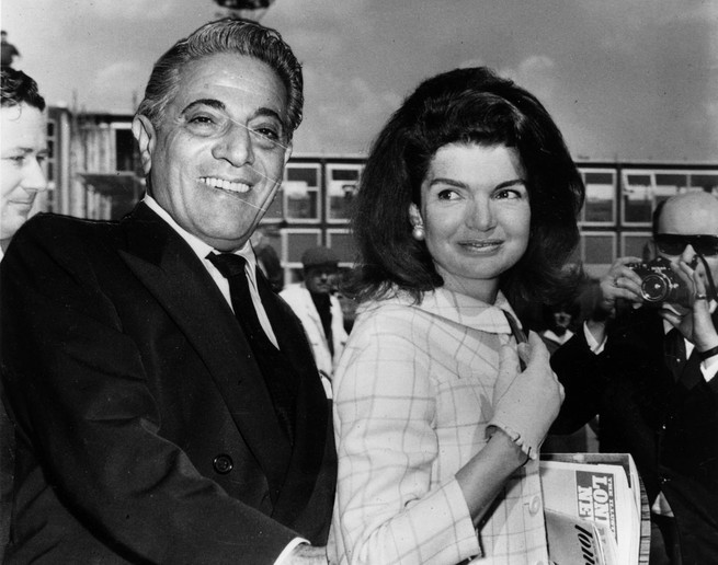 Jacqueline Kennedy y Aristóteles Onássis Jacqueline Kennedy y Aristóteles Onássis