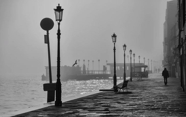 Foto a blanco y negro