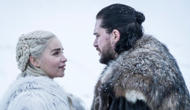 Jon Snow y Daenerys Targaryen, los protagonistas de la última temporada de la serie (Foto: HBO)