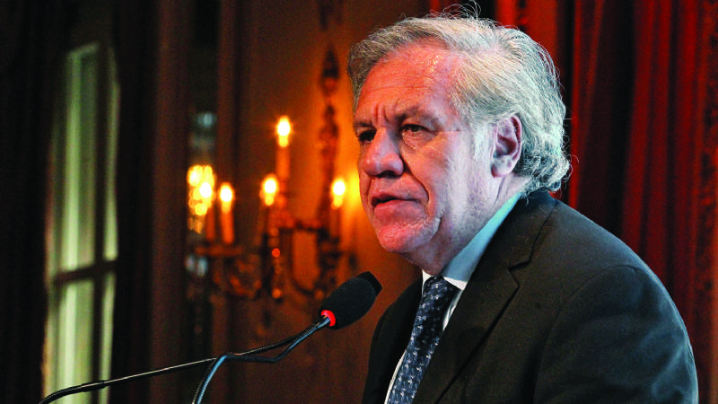 Luis Almagro, en Argentina: "La reelección no es un derecho humano"