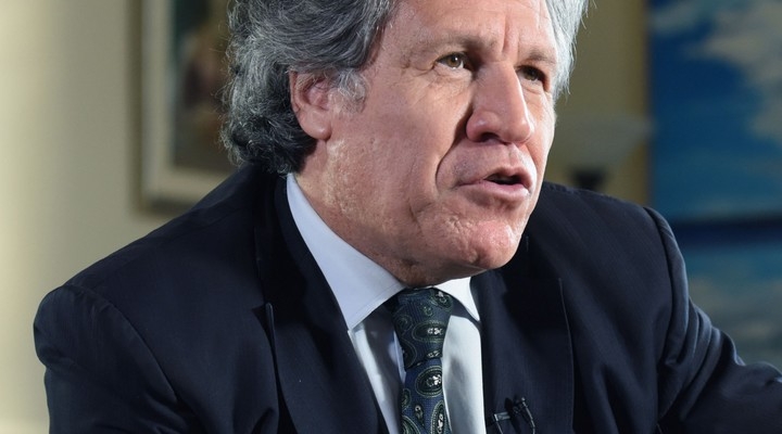 Luis Almagro lejos de Evo Morales: “La reelección no es un derecho humano”