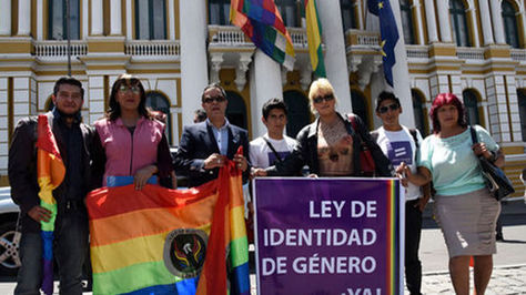 El colectivo que impulsó el proyecto de Ley cambio de identidad de genero.