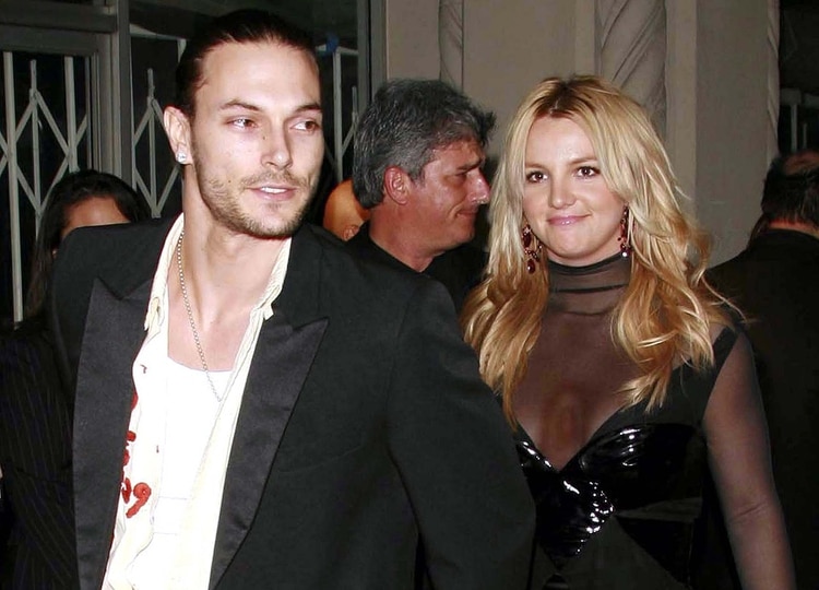 Kevin Federline y Britney Spears (Shutterstock)