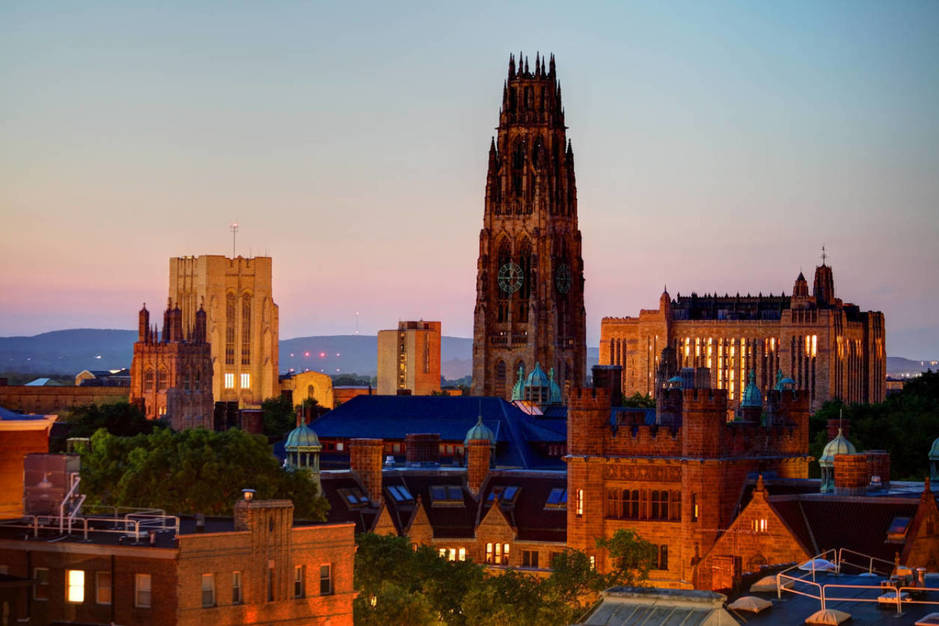 La Harkness Memorial Tower de la Universidad de Yale. (iStock)