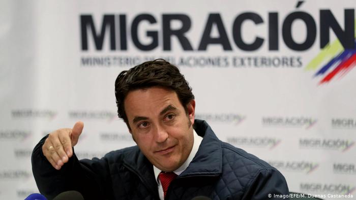 La información se dió a conocer en un comunicado del despacho del director de Migración Colombia, Christian Krüger. (Imago/EFE/M. Duenas Castaneda)