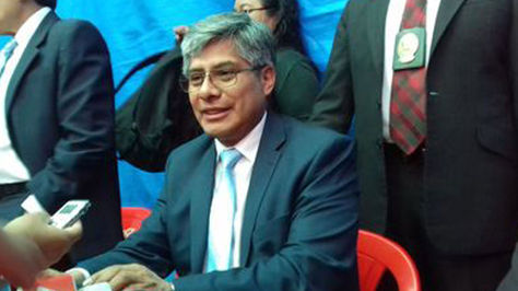 El viceministro de Seguridad Ciudadana, Wilfredo Chávez. Foto: Ángélica Melgarejo