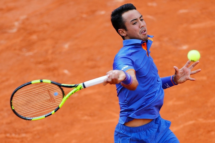 Hugo Dellien ya es el mejor tenista dela historia y un ídolo en su país (Reuters)