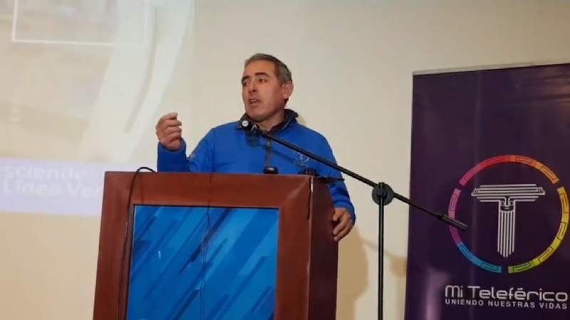 Dockweiler defiende sistema de seguridad del teleférico