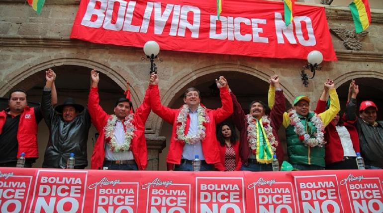 Miembros de Bolivia dice No. | Archivo | Agencias