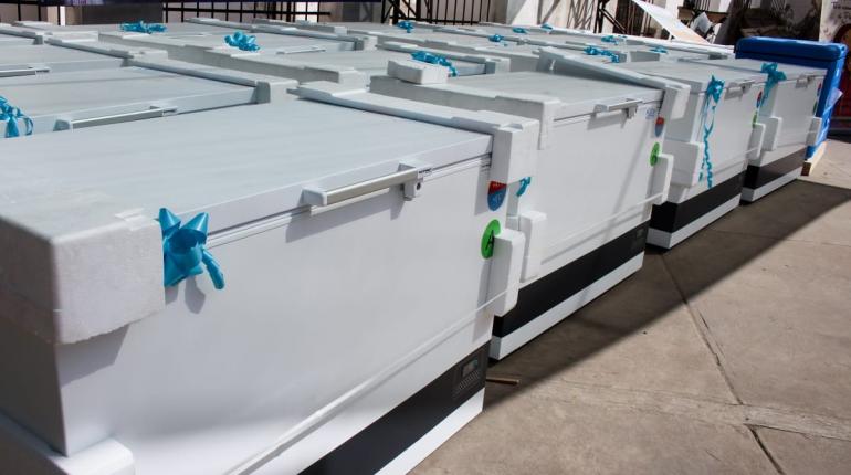 Los equipos entregados. | Foto: Lucero Claros