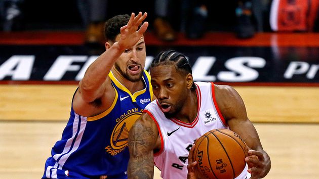 Toronto Raptors sorprendiÃ³ a Golden State Warriors en el primer partido de las finales NBA