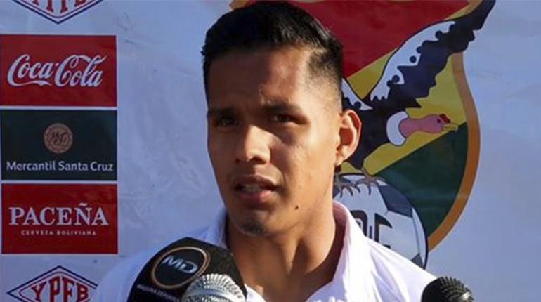 El mediocampista de la selección nacional Paúl Arano. | FBF