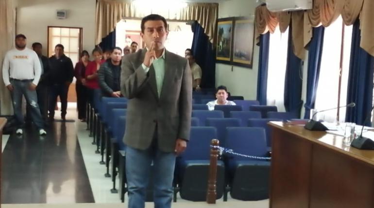 El concejal René Fernández. | Los Tiempos