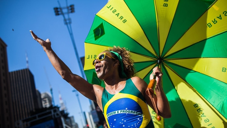 Marcha del Orgullo Gay en Brasil (Getty Images)